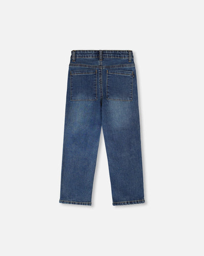 Stretch Jeans Navy Blue Denim - H30YB23_01230