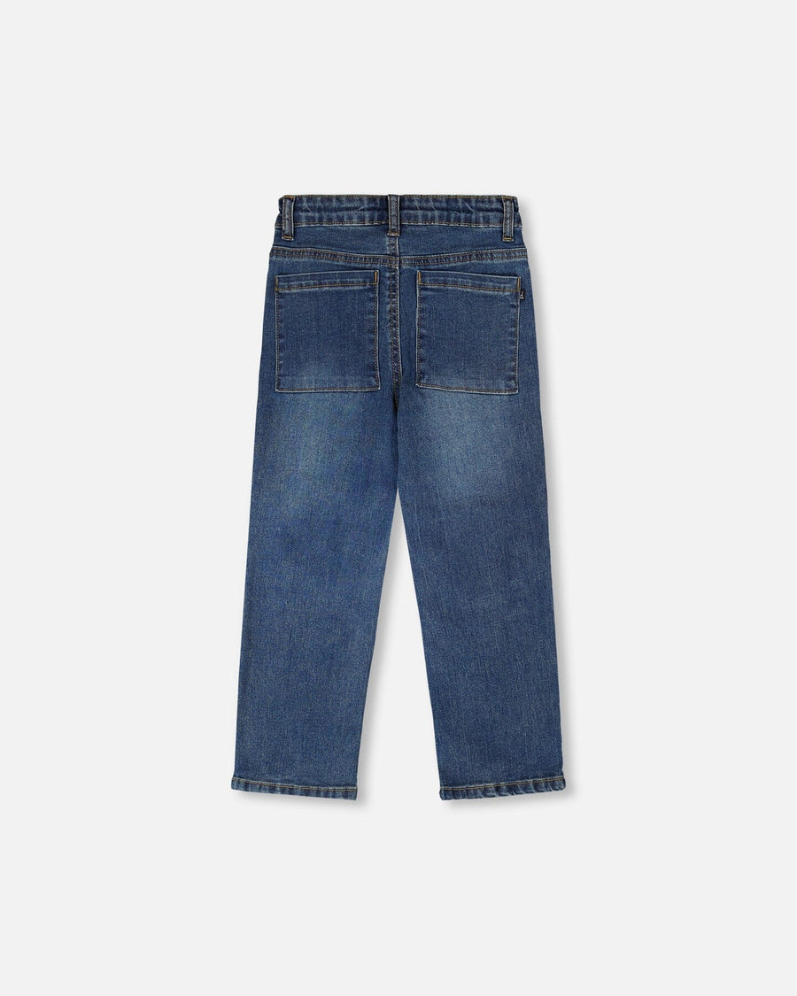 Stretch Jeans Navy Blue Denim - H30YB23_01230