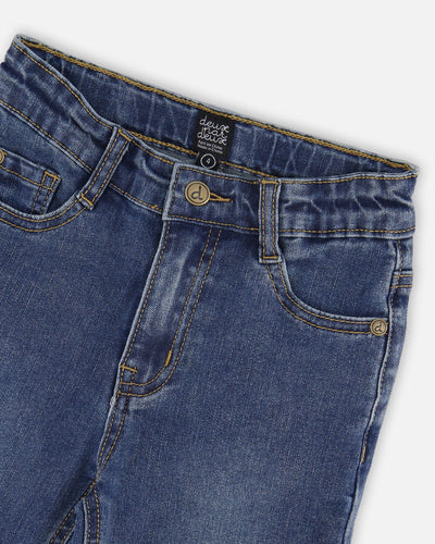 Stretch Jeans Navy Blue Denim - H30YB23_01230