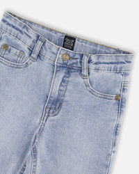 Stretch Jeans Light Blue Denim - H30YB23_01250