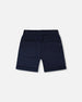 Stretch Twill Shorts Dark Blue - H30YB25_04810
