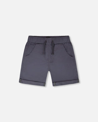 Stretch Twill Shorts Grey - H30YB25_09050