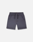 Stretch Twill Shorts Grey - H30YB25_09050