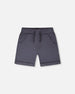 Stretch Twill Shorts Grey - H30YB25_09050