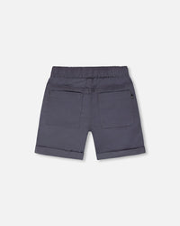 Stretch Twill Shorts Grey - H30YB25_09050