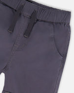 Stretch Twill Shorts Grey - H30YB25_09050