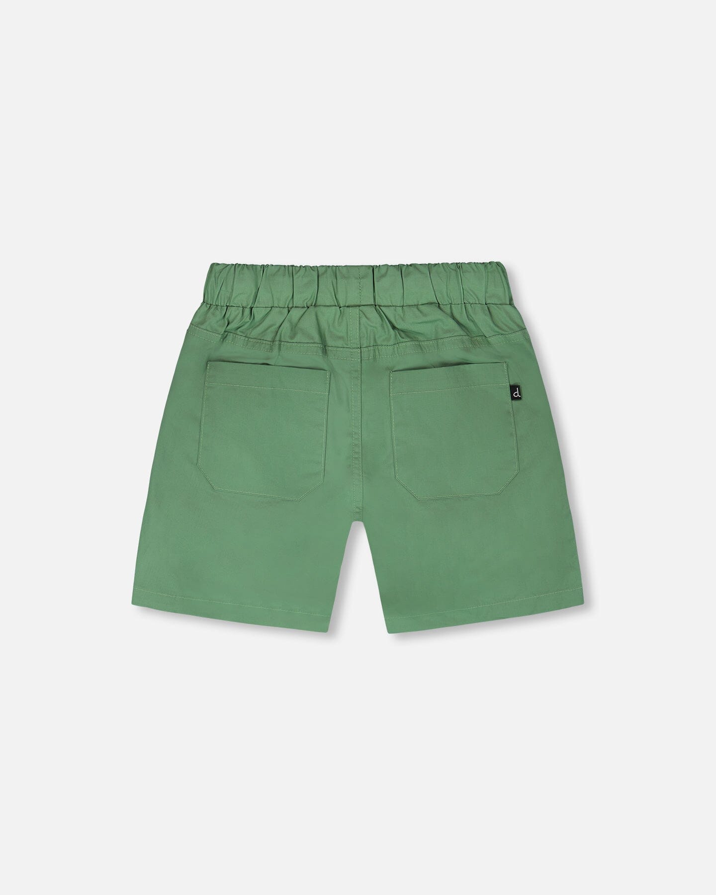 Parachute Shorts With Patch Pockets Green - H30YB26_03005