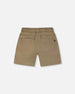 Parachute Shorts With Patch Pockets Beige - H30YB26_09002