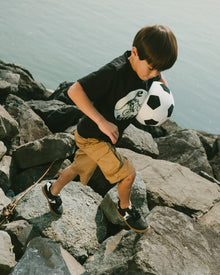 Stretch Twill Bermuda With Cargo Pockets Beige - H30YB27_01720