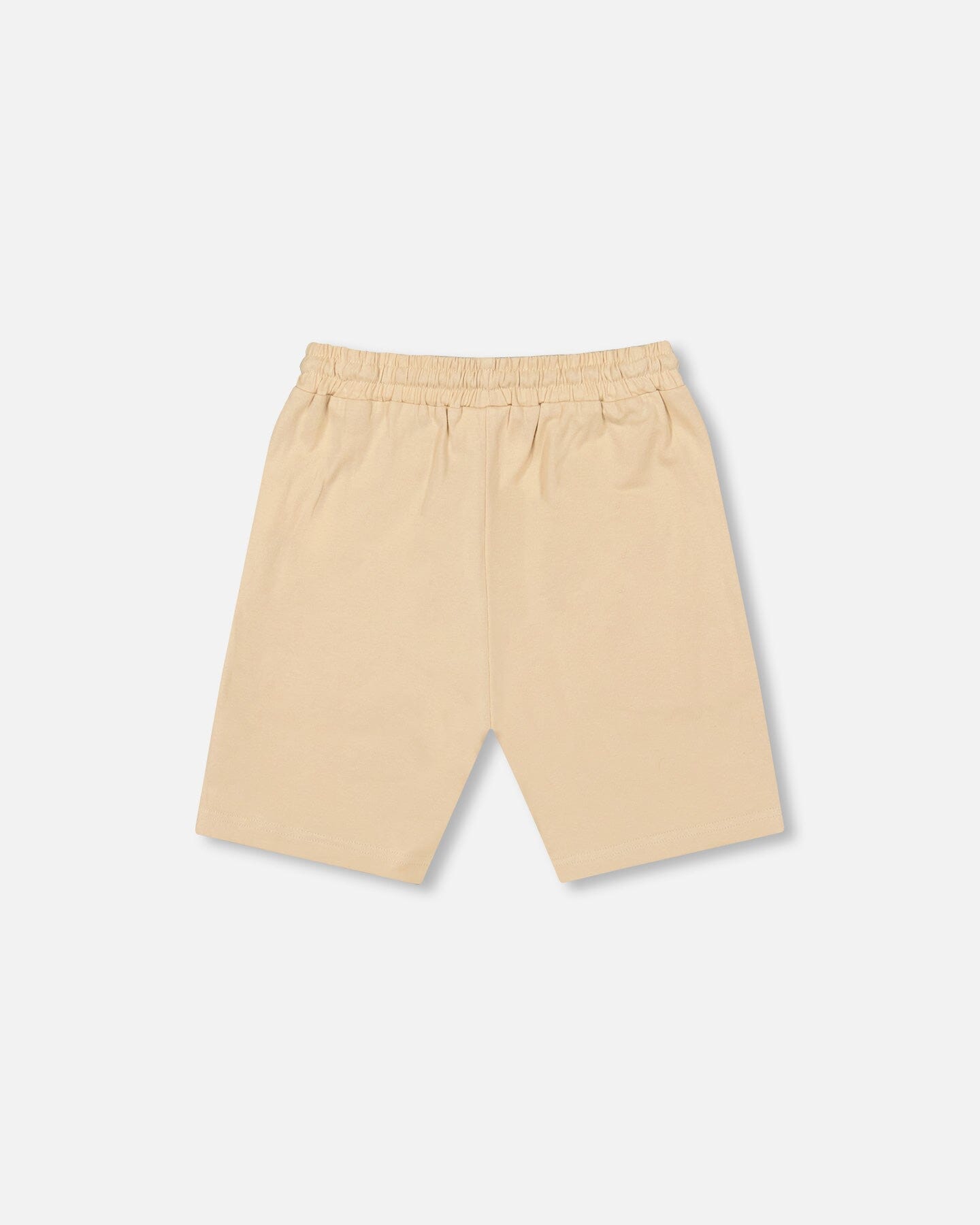 Organic Cotton Jersey Shorts Beige Pants & Shorts Deux par Deux 
