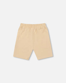 Organic Cotton Jersey Shorts Beige Pants & Shorts Deux par Deux 