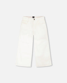 Wide Leg Jeans White - H30YG21_01000