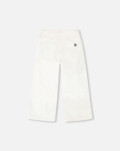 Wide Leg Jeans White - H30YG21_01000