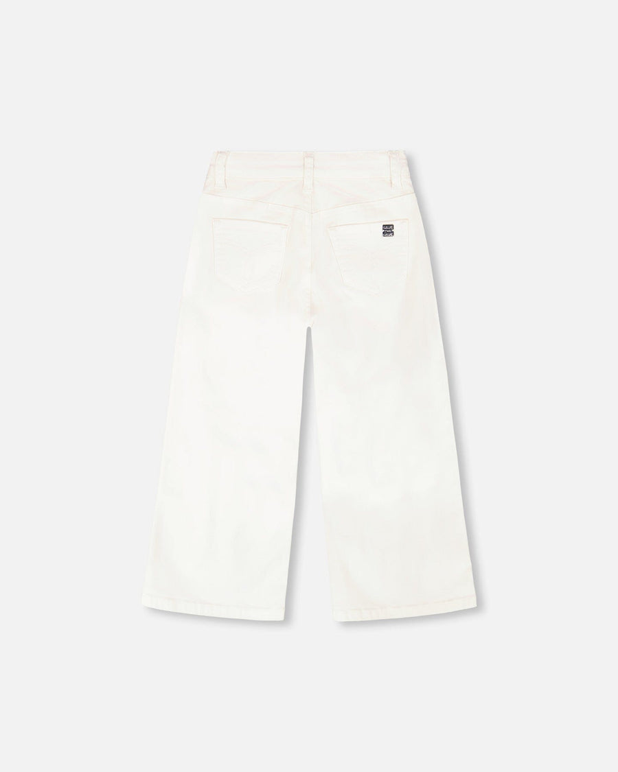 Wide Leg Jeans White - H30YG21_01000
