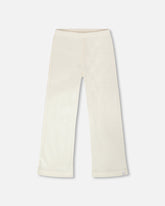 Crinkle Jersey Leggings Off White