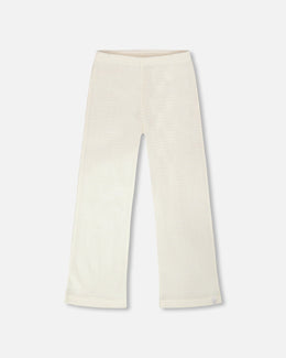 Crinkle Jersey Leggings Off White - H30YG60_01010