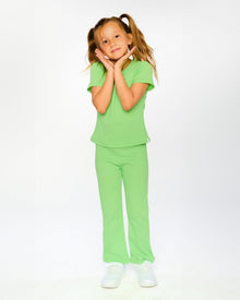 Crinkle Jersey Leggings Mint Green - H30YG60_03007