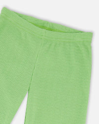 Crinkle Jersey Leggings Mint Green - H30YG60_03007