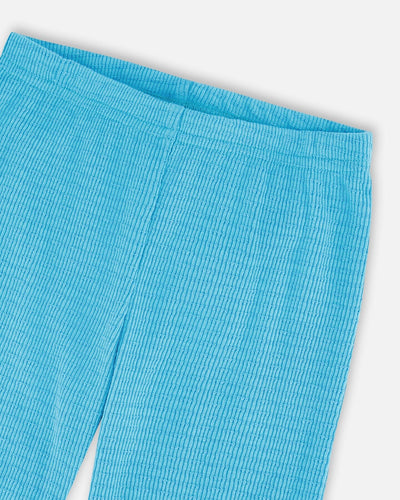 Crinkle Jersey Leggings Blue - H30YG60_04520