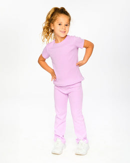 Crinkle Jersey Leggings Lilac - H30YG60_05840