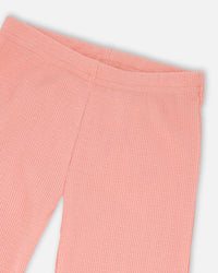 Crinkle Jersey Leggings Peach Pink - H30YG60_06160