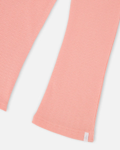 Crinkle Jersey Leggings Peach Pink - H30YG60_06160
