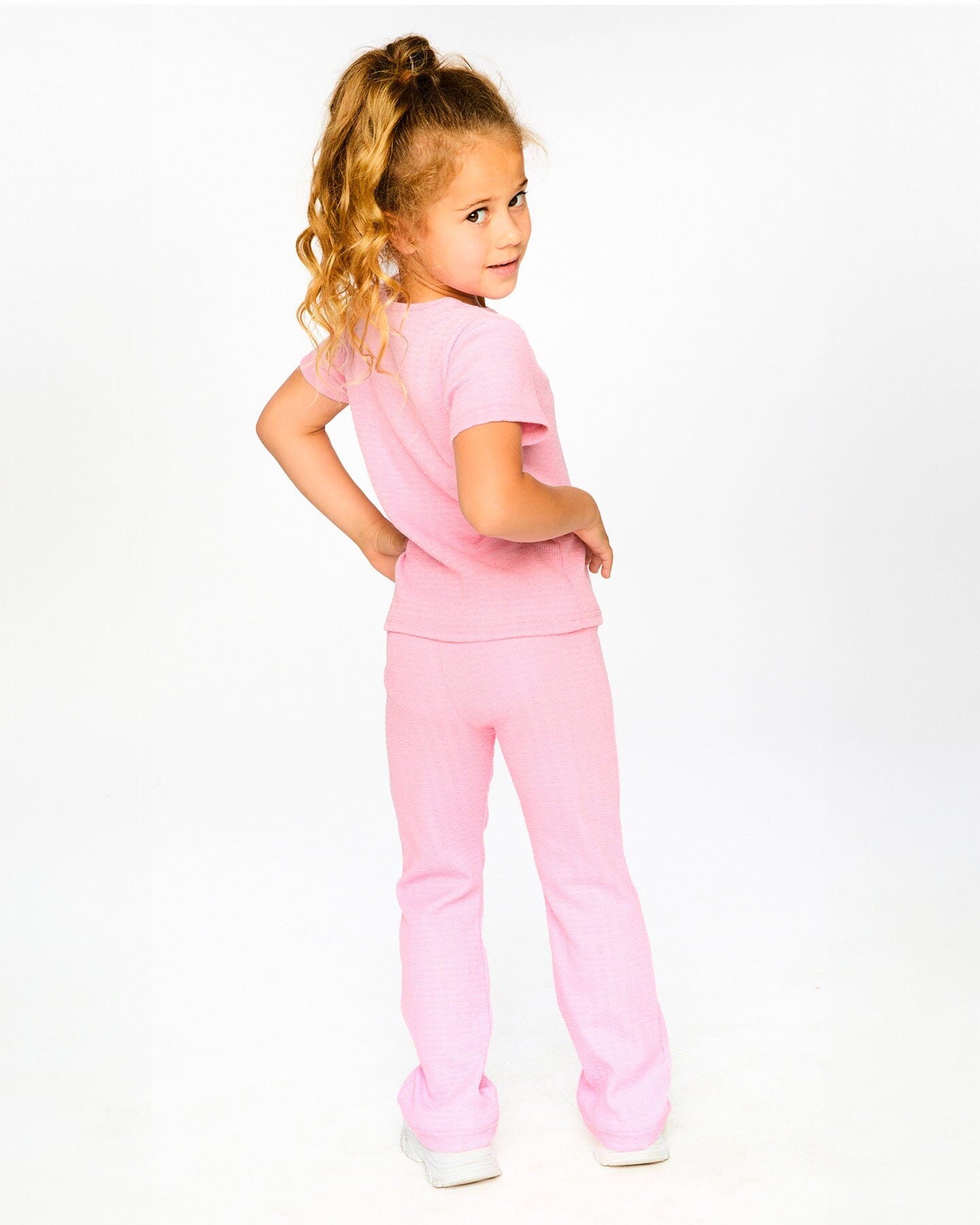 Crinkle Jersey Leggings Pink - H30YG60_06240