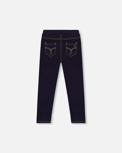 Navy Blue Denim Jeggings - H30YG61_01230