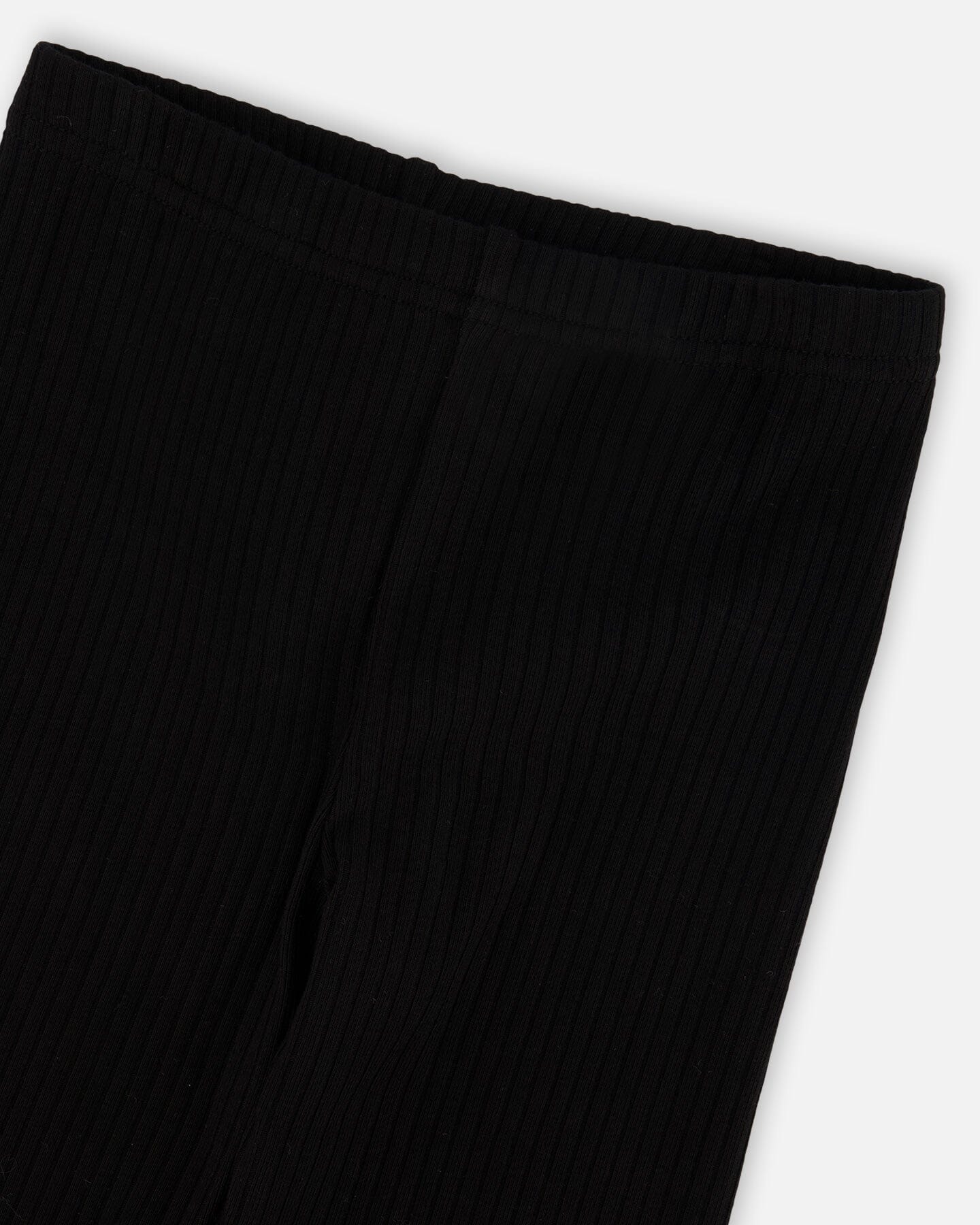 Full-Length Rib Leggings Black - H30YG62_09990