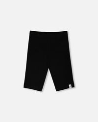 Rib Biker Leggings Black - H30YG64_09990