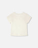 Crinkle Jersey T-Shirt Off White - H30YG70_01010