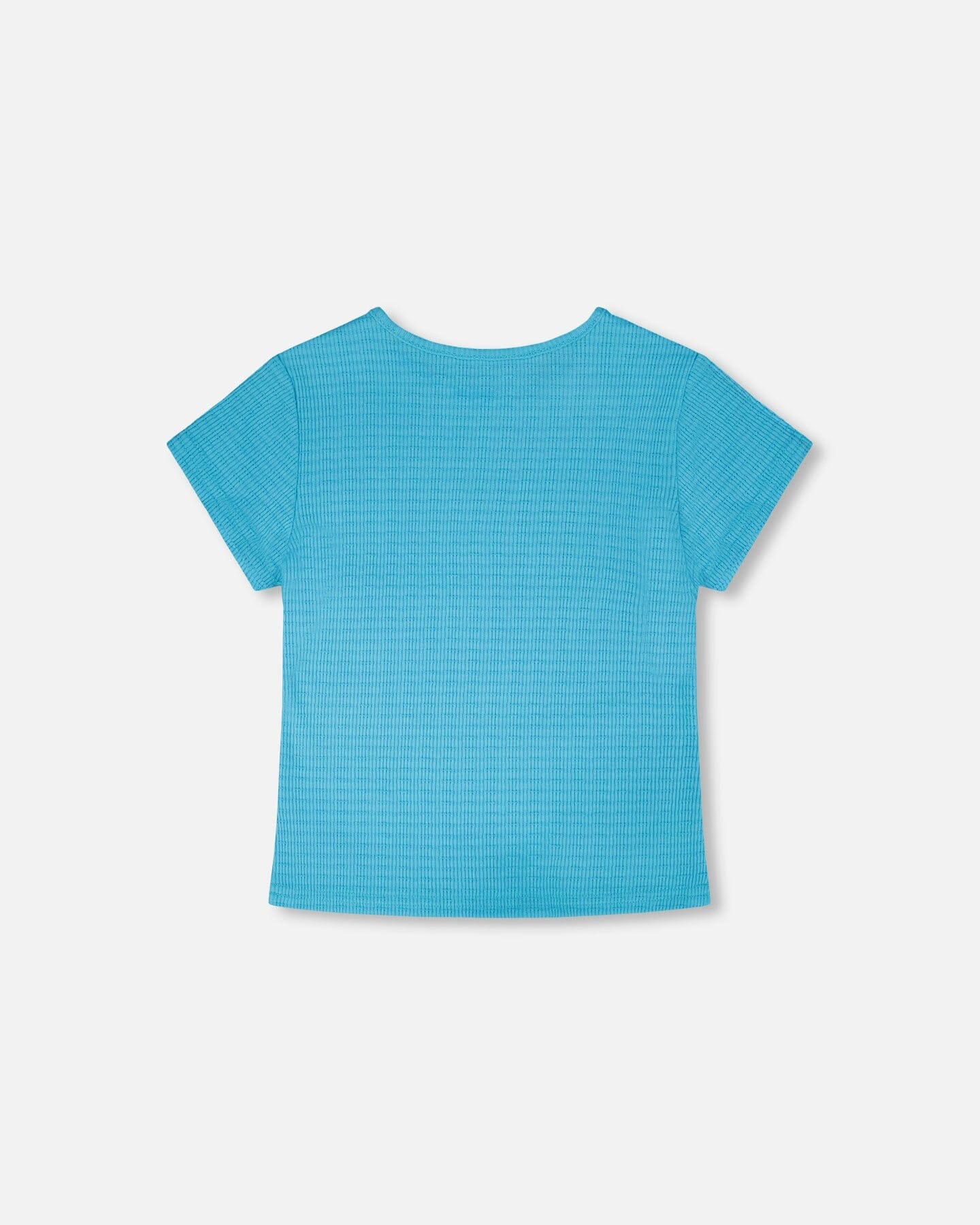 Crinkle Jersey T-Shirt Blue - H30YG70_04520