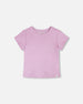 Crinkle Jersey T-Shirt Lilac - H30YG70_05840
