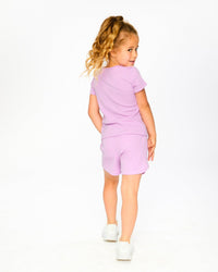Crinkle Jersey T-Shirt Lilac - H30YG70_05840