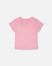 Crinkle Jersey T-Shirt Pink - H30YG70_06240