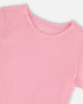 Crinkle Jersey T-Shirt Pink - H30YG70_06240