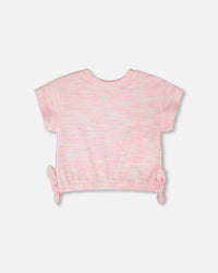 Jacquard Knit T-Shirt Multicolored - H30YG74_3H133