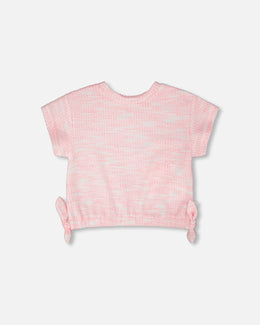 Jacquard Knit T-Shirt Multicolored - H30YG74_3H133