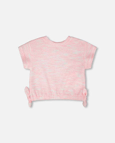 Jacquard Knit T-Shirt Multicolored - H30YG74_3H133