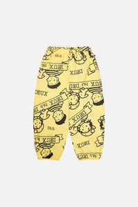 40th Anniversary Adult Printed Poplin Pant Honey Yellow