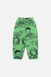 40Th Anniversary Printed Poplin Pant Green