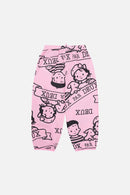 40Th Anniversary Printed Poplin Pant Soft Pink