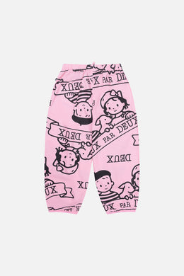 40Th Anniversary Printed Poplin Pant Soft Pink