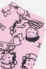 40Th Anniversary Printed Poplin Pant Soft Pink