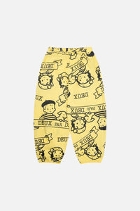 40th Anniversary Adult Printed Poplin Pant Honey Yellow