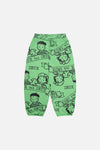40th Anniversary Adult Printed Poplin Pant Green