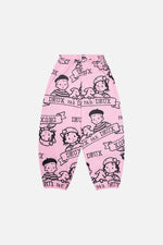 40th Anniversary Adult Printed Poplin Pant Soft Pink