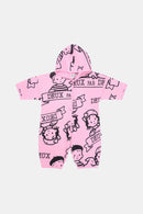 40Th Anniversary Printed Jersey One-Piece Soft Pink