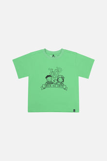 40Th Anniversary Graphic T-Shirt Green