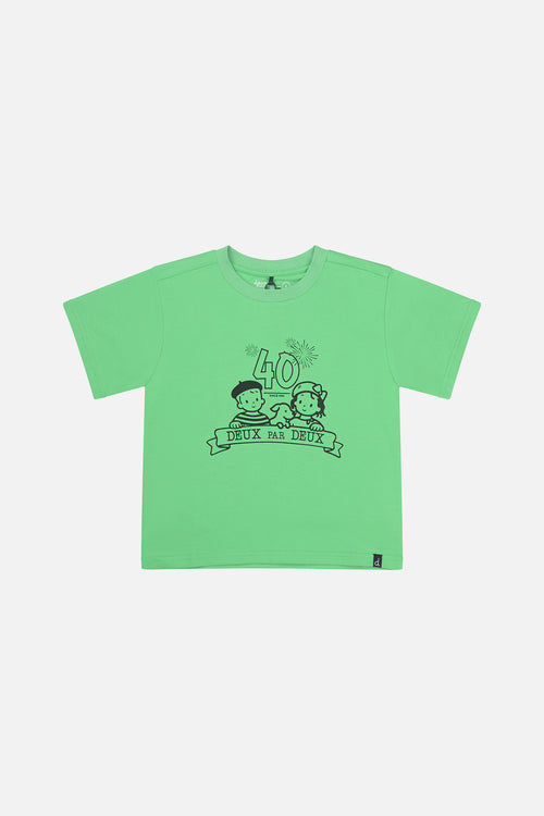 40Th Anniversary Graphic T-Shirt Green